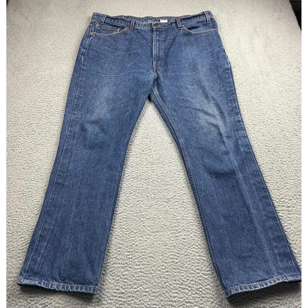 VTG Levis 517 Jeans Mens 40x30 (fits 38x30) Blue Bootcut Red Tab 90s